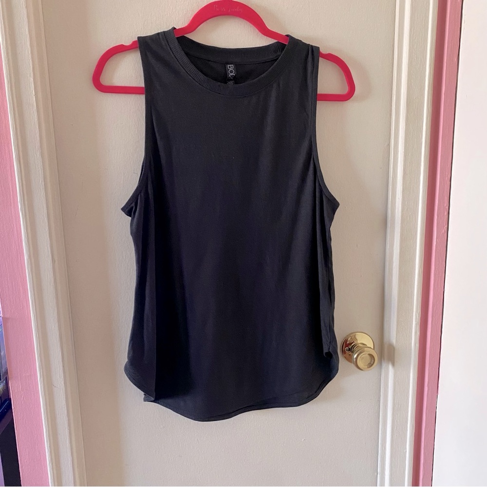 Cotton On Black Flowy Fit Tank Top